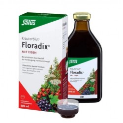 Floradix Liquid Iron dzelzs šķīdums 500ml