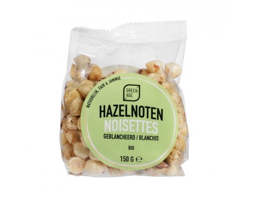 Lazdu rieksti, blanšēti BIO 150 g
