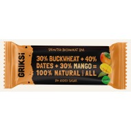 Diedzētu griķu batoniņš - mango BIO 35g