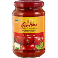 Tomātu pasta ar zaļumiem Classico BIO 325ml/ 350g