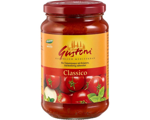 Tomātu pasta ar zaļumiem Classico BIO 325ml/ 350g