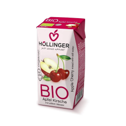 Ābolu-ķiršu sula ar ūdeni BIO 200ml