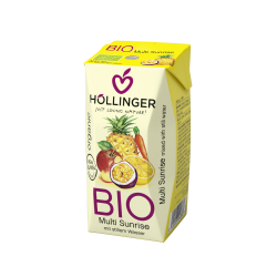 Multi augļu-burkānu sula ar ūdeni BIO 200ml