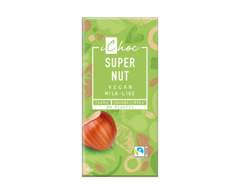 Šokolāde "Super Nut" BIO 80g