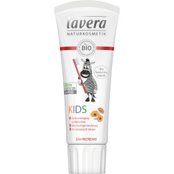 Zobu pasta bērniem ar kliņģerīti un kalciju, bez fluorīda BIO 75ml