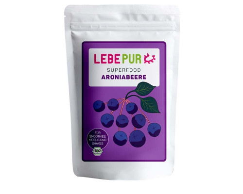 Aroniju ogu pulveris BIO 175 g