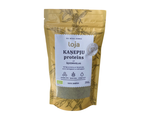 Kaņepju proteīns un šķiedrvielas BIO 250g