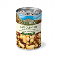 Pupiņu maisījums, konservēts BIO 400g