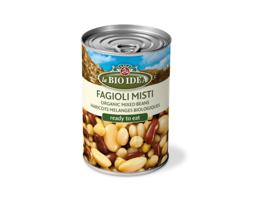 Pupiņu maisījums, konservēts BIO 400g