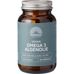Omega 3 aļģu eļļa kapsulās 60 kaps.