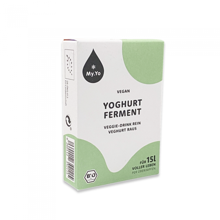 Vegānisks jogurta ieraugs BIO MY.YO 3x5g (15g) (trīs 5g paciņas)