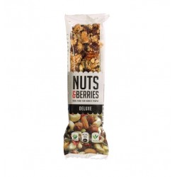 Riekstu batoniņš Deluxe BIO 40g