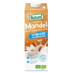 Mandeļu dzēriens, nesaldināts (mandeles 4%) BIO 1l