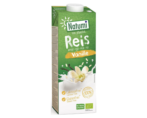 Rīsu dzēriens ar vaniļu BIO 1l
