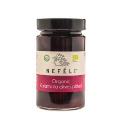 Olīvas, Kalamata, bez kauliņiem BIO 295g /160g