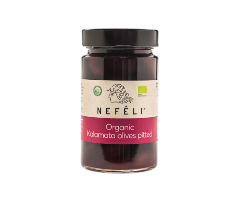 Olīvas, Kalamata, bez kauliņiem BIO 295g /160g