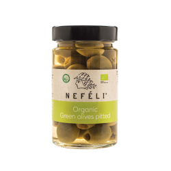 Olīvas, zaļās, bez kauliņiem BIO 295g /140g