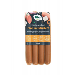 Tofu Frankfurters desiņas, viegli kūpinātas 220g