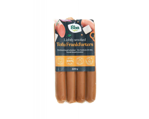 Tofu Frankfurters desiņas, viegli kūpinātas 220g