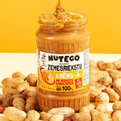 Zemesriekstu krēms ar riekstu gabaliņiem 350g