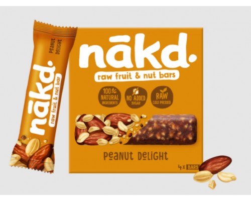 Dateļu un zemesriekstu batoniņi četrpaka 4x35g