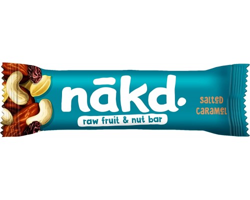 Augļu un riekstu batoniņš ar sāļo karameli 35g
