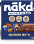 Augļu un riekstu batoniņi Melleņu mafins četrpaka 4x35g