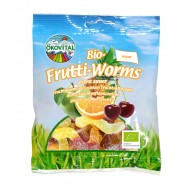 Želejkonfektes bez želatīna, tārpiņi BIO 80g