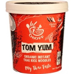 Tom Yum Instant Thai rīsu nūdeles BIO 75g