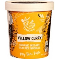 Yellow curry Instant Thai rīsu nūdeles BIO 75g