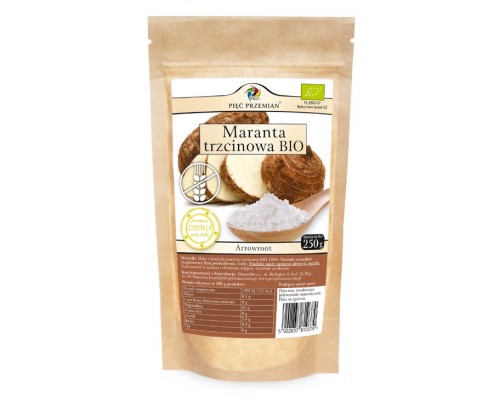 Niedru marantas (Arrowroot) milti BIO 250g