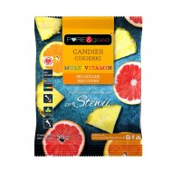 Multivitamin karameles ar stēviju bez cukura 50g