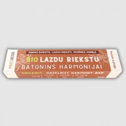 Lazdu riekstu batoniņš Harmonijai BIO 45g