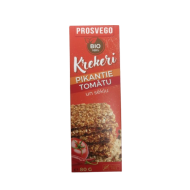 Pikantie tomātu un sēklu krekeri BIO 90g