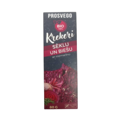 Sēklu un biešu krekeri ar rozmarīnu BIO 80g