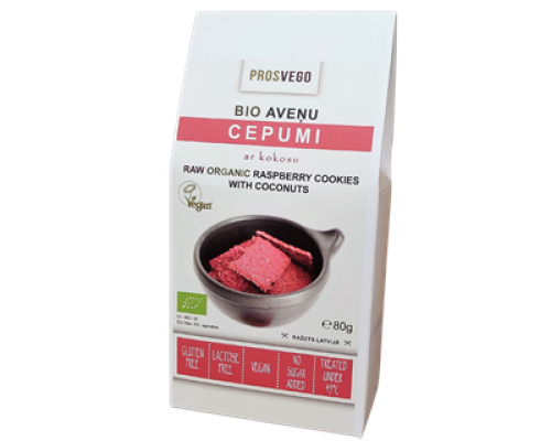 Aveņu cepumi ar kokosu BIO 80g
