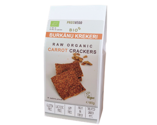 Burkānu krekeri BIO 80g