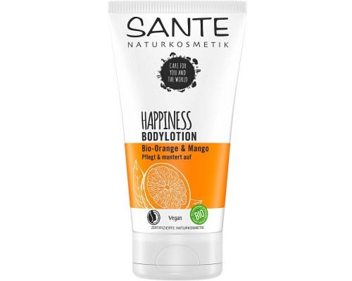 Ķermeņa losjons "Happiness" ar apelsīnu & mango BIO 150ml