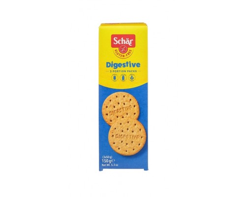 Bezglutēna cepumi "Digestive" (3x50g) 150g