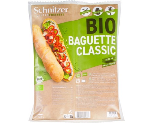Bagetes, bezglutēna BIO 360g