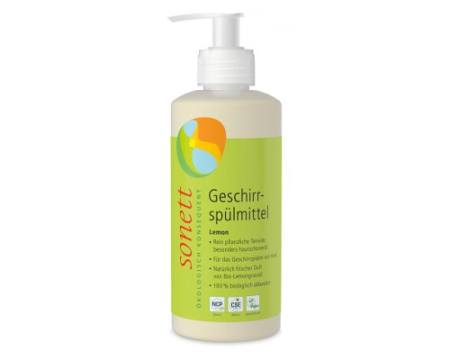 Trauku mazgāšanas līdzeklis ar citronu BIO 300ml