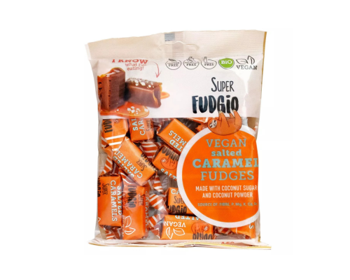 Sāļās karameles fadža konfektes BIO 150g