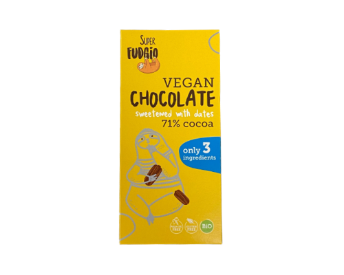 Šokolāde bez cukura, 3 sastāvdaļas BIO 80g