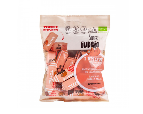 Toffee fadža konfektes BIO 150g
