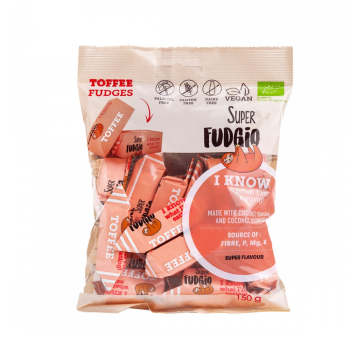 Toffee fadža konfektes BIO SUPER FUDGIO 150g