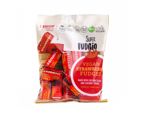 Zemeņu fadža konfektes BIO 150g
