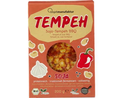 Soja-Tempeh BBQ BIO 200g