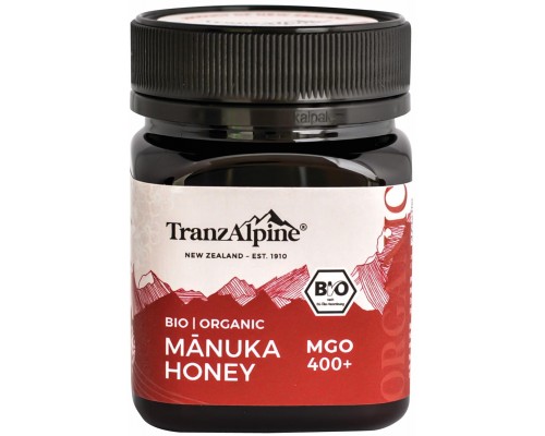 Manuka medus MGO 400+ (UMF 12+) BIO 250g