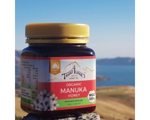 Manuka medus MGO 550+ (UMF 15+) BIO 250g