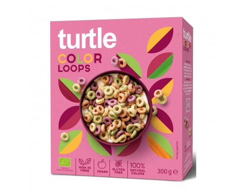 Krāsainie graudaugu riņķīši BIO 300g
